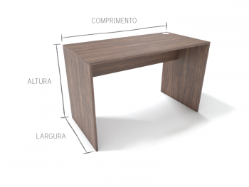 Moveis Sob Medida - Mesa Basica - PauFerro_Medidas2 - MN12
