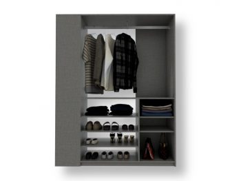 Guarda Roupa Aberto Arara Lino Piombo - Marcena