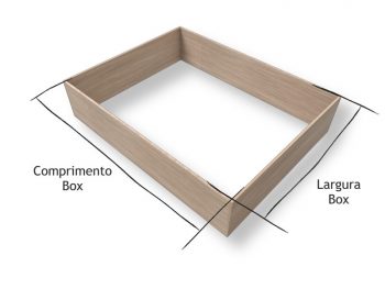Saia Cama Box Cumaru Trend - 2DVGKKKKJK