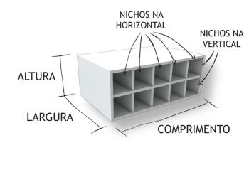 Adega de Parede Nichos Branca - 26F9D5