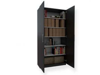 Armario Estante Multiuso 2 Portas Preto - Marcena_Base__Prat_Branca - 55d5f6vfv1f52000